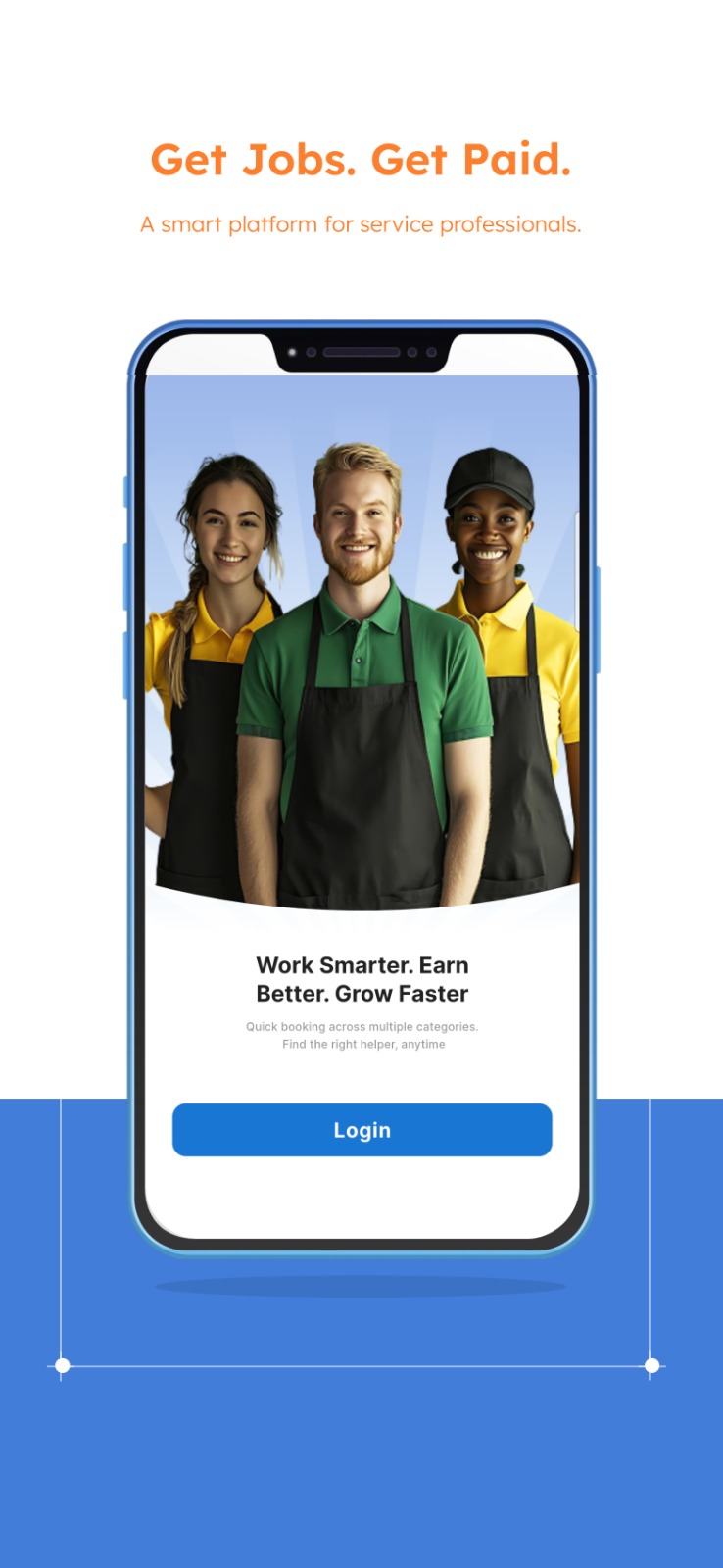 Technician App Screen 1